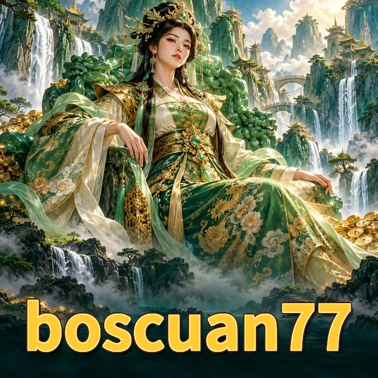 Logo boscuan77 APK untuk halaman pertanyaan di Android