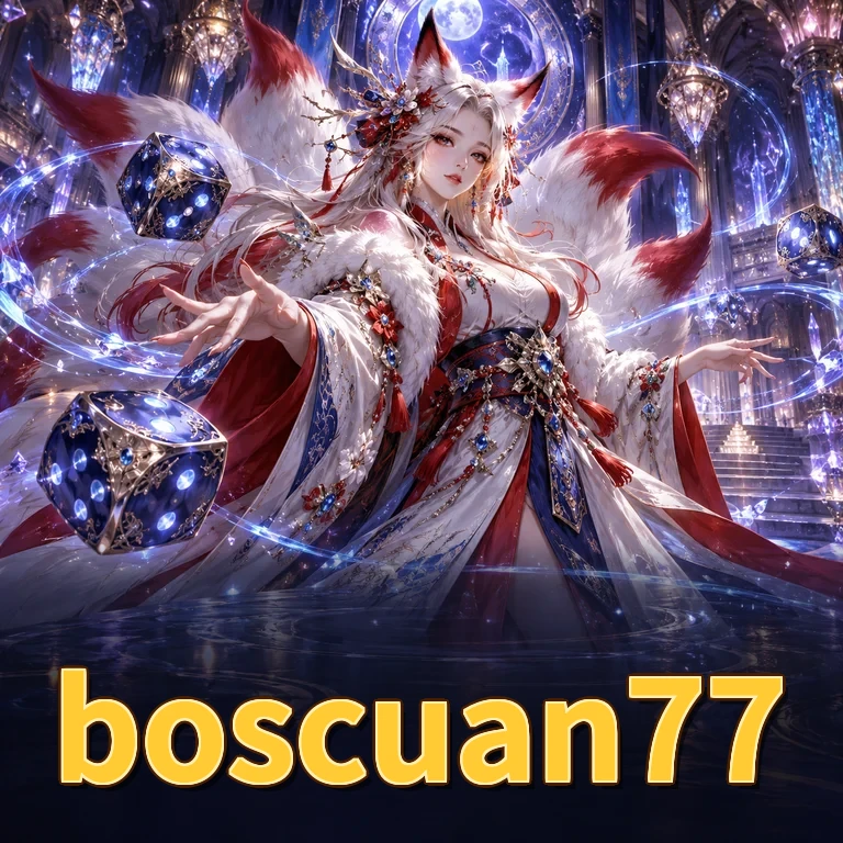 Logo boscuan77 APK untuk halaman profil tim redaksi