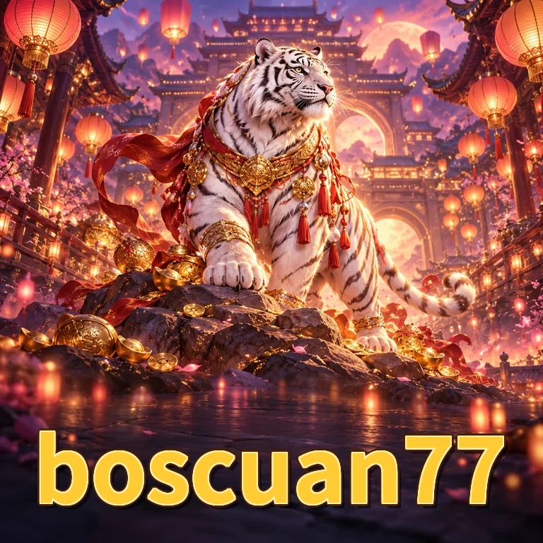 Logo boscuan77 APK untuk halaman ulasan di Android